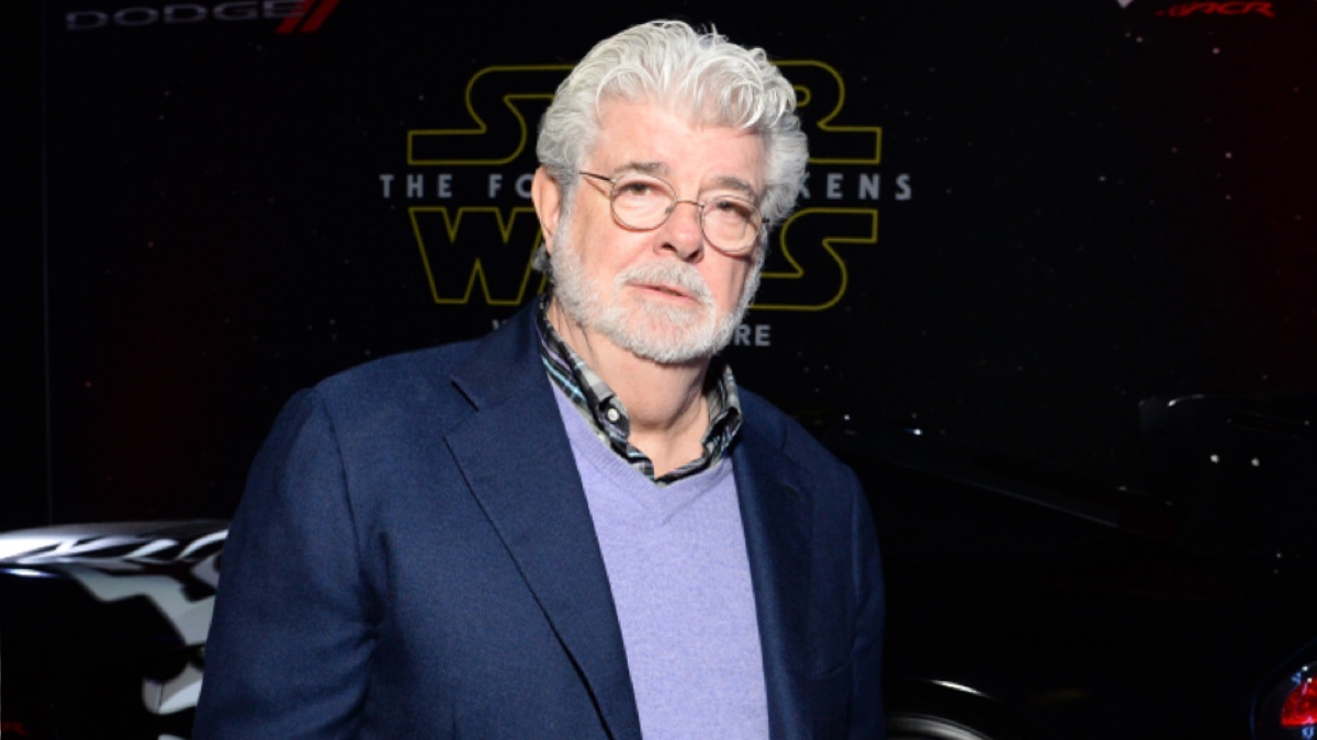 George Lucas at arise of Skywalker premiere