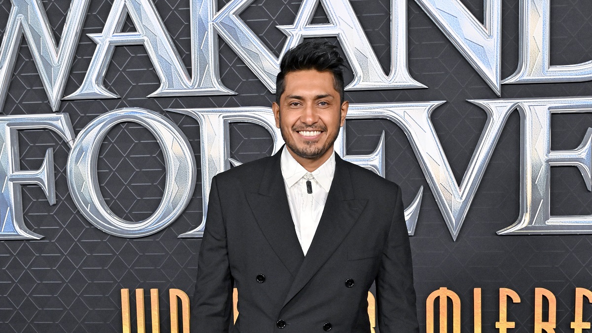 HOLLYWOOD, CALIFORNIA - OCTOBER 26: Tenoch Huerta attends Marvel Studios' "Black Panther 2: Wakanda Forever" Premiere at Dolby Theatre on October 26, 2022 in Hollywood, California.