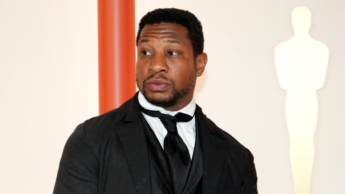 Jonathan Majors attends the 95th Annual Academy Awards on March 12, 2023 in Hollywood, California. (Photo by Jeff Kravitz/FilmMagic)