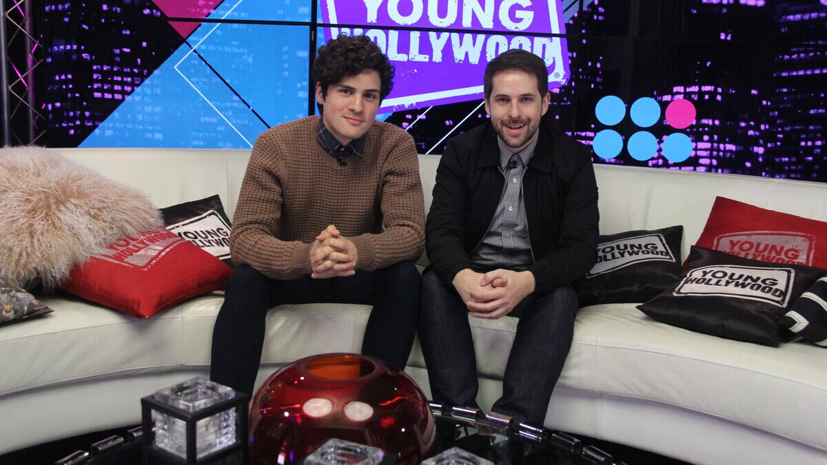 Anthony Padilla and Ian Hecox from SMOSH visits the Young Hollywood Studio on December 12, 2016
