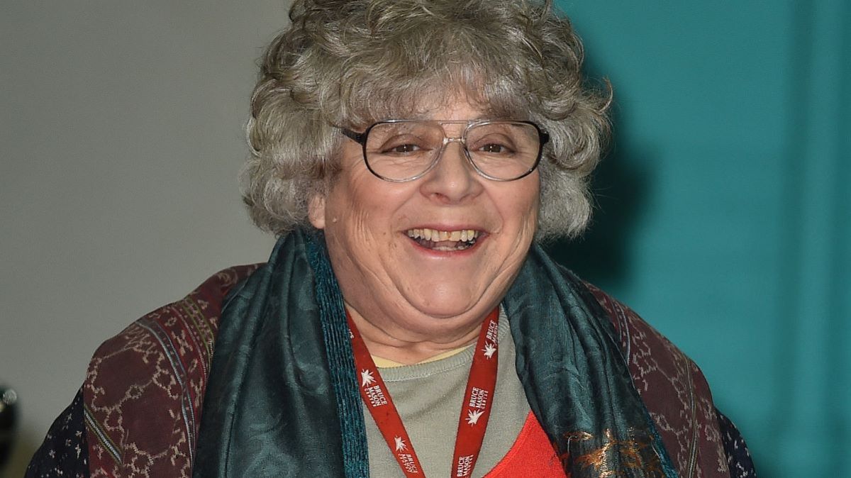 Miriam Margolyes OBE is seen at the ITV Studios on January 8, 2018 in London, England. (Photo by HGL/GC Images)