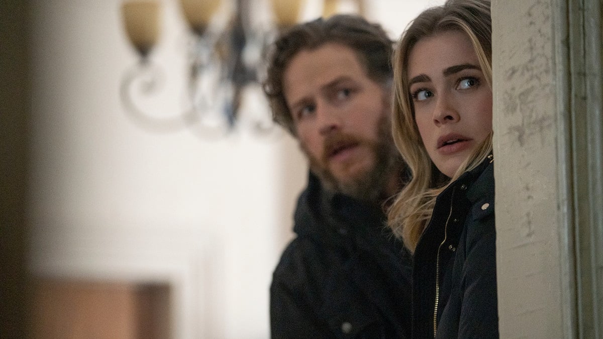 Manifest. (L to R) Josh Dallas as Ben Stone, Melissa Roxburgh as Michaela Stone in episode 405 of Manifest.