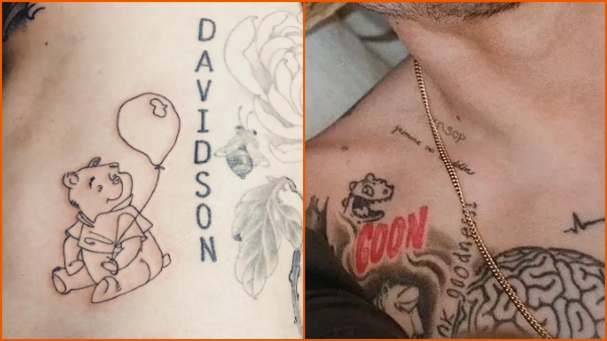 ☁️ 🎈 My first custom rework (original tattoo on the left not done by me)  🎈☁️ Tried my hand at a rework of these Disney ba... | Instagram
