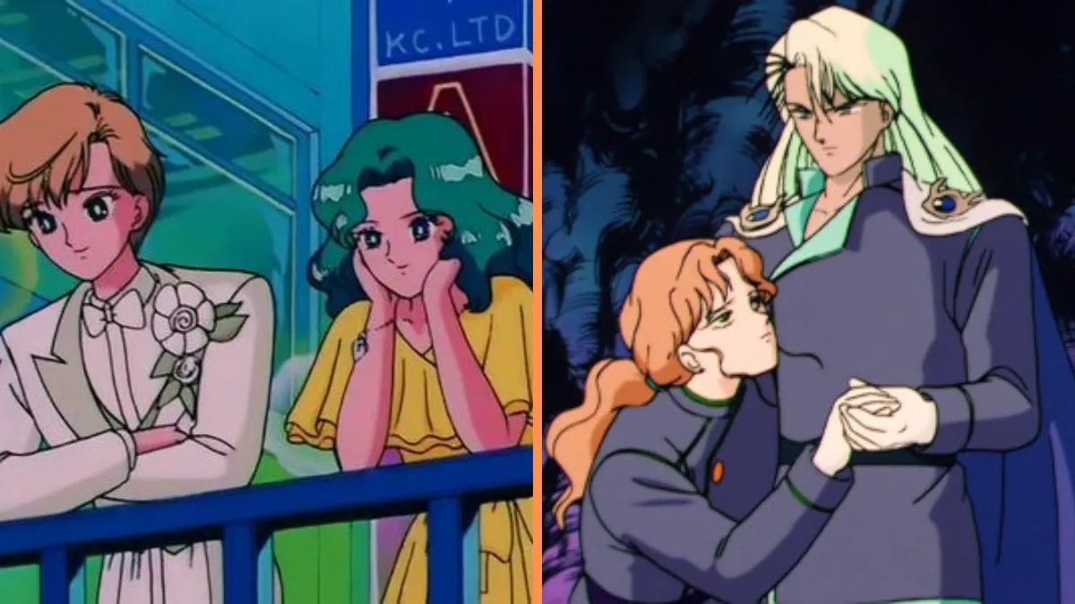 Sailor Moon Haruka and Michiru, and Zoisite and Kunzite