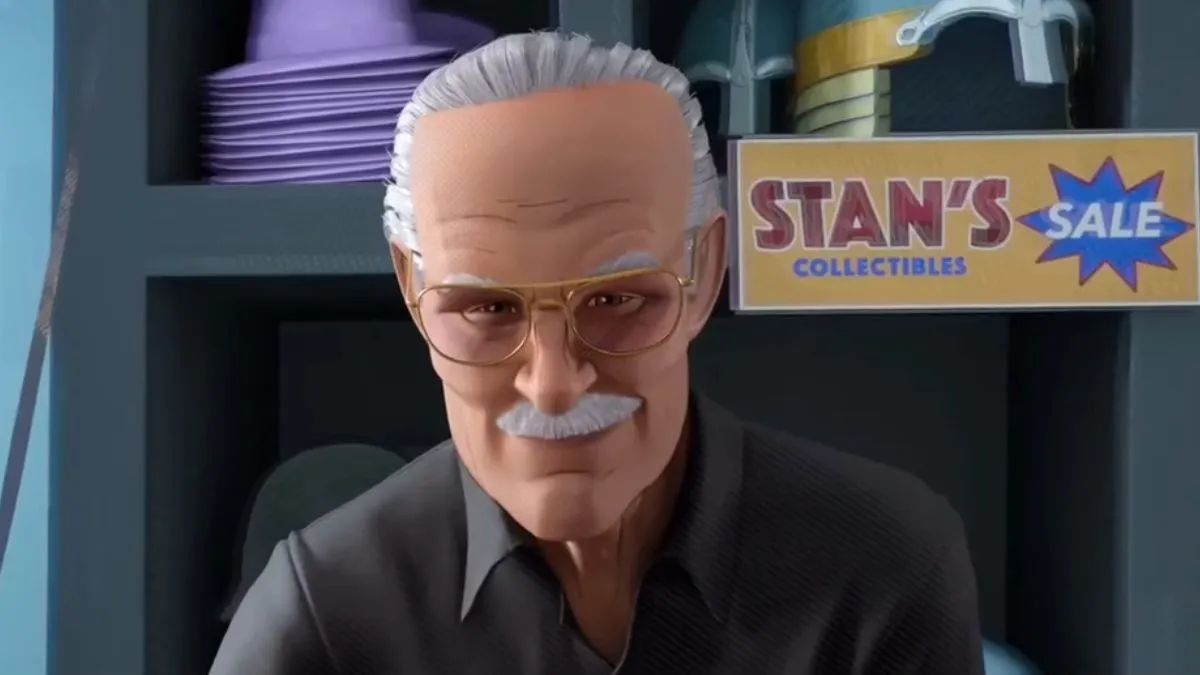Stan Lee cameo in Into The Spider-Verse