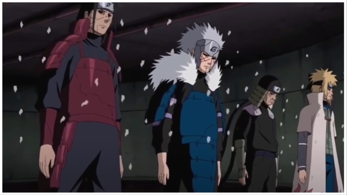 The 1st to 4th Hokage