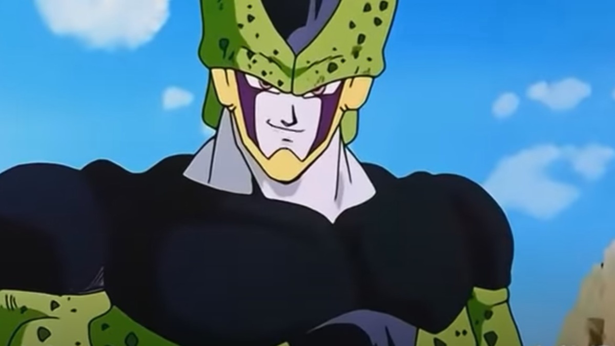 Perfect Cell from "Dragon Ball Z."