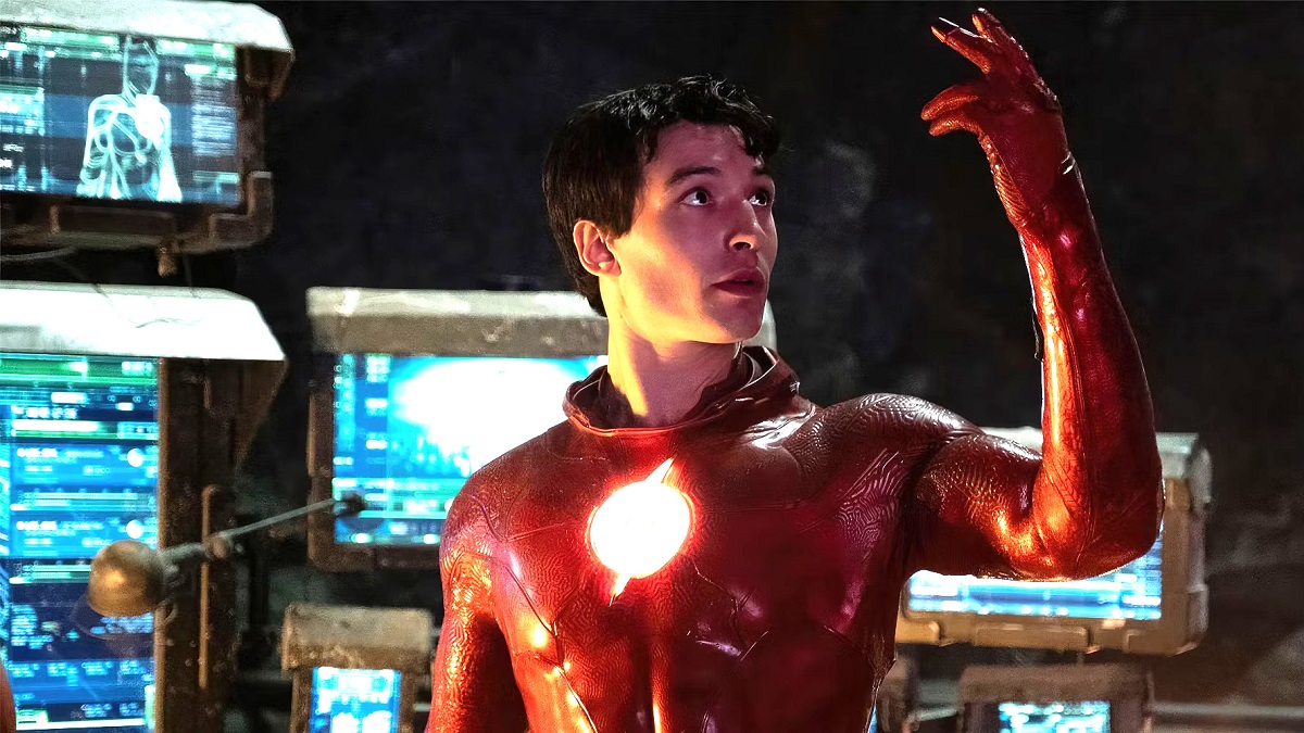 Ezra Miller thanking James Gunn at ‘The Flash’ premiere may give us a hint at their DCU future