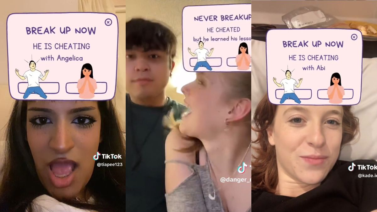 "When will you break up" TikTok trend