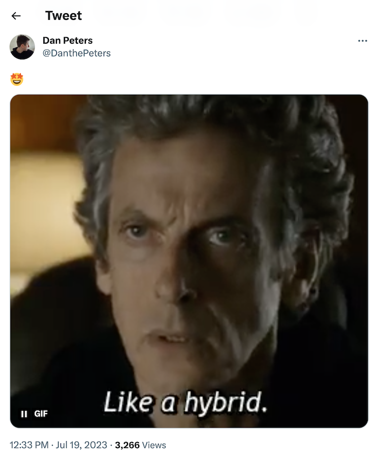 Doctor Who Tweet 3