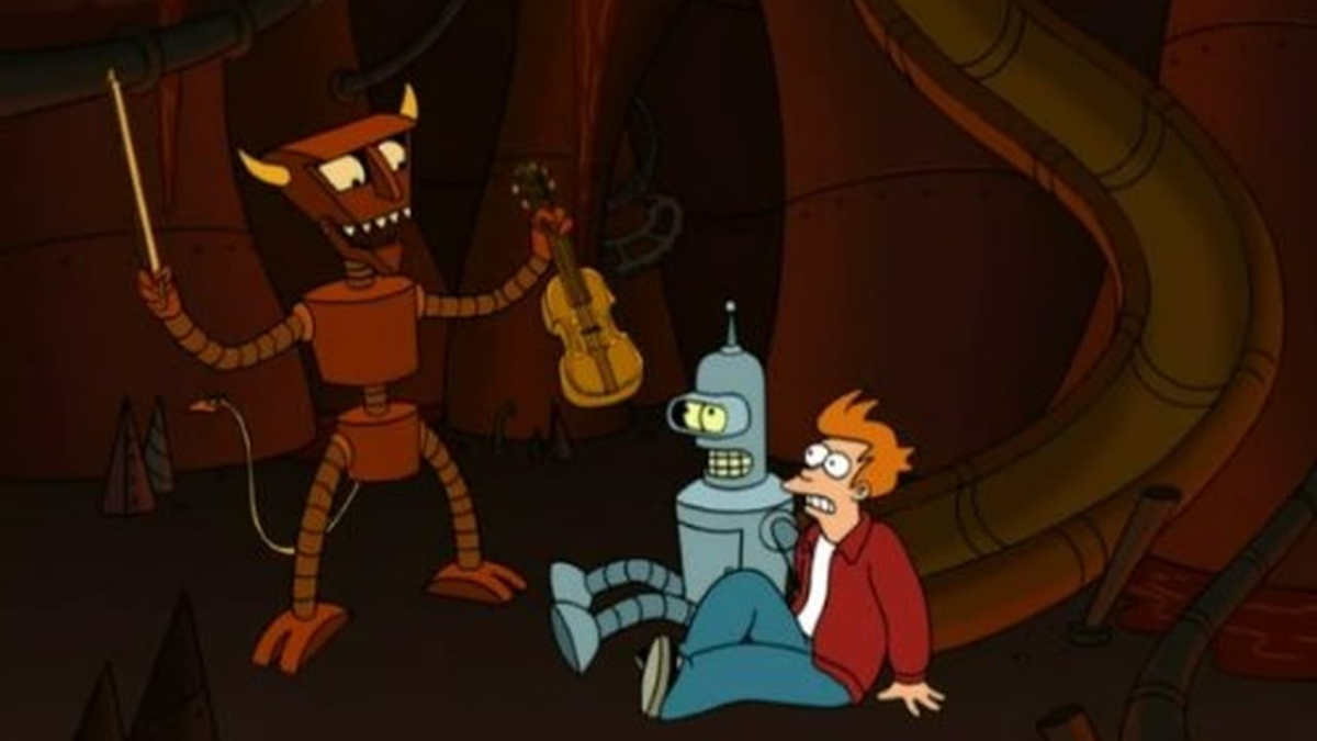 Fry, Bender, and the Robot Devil