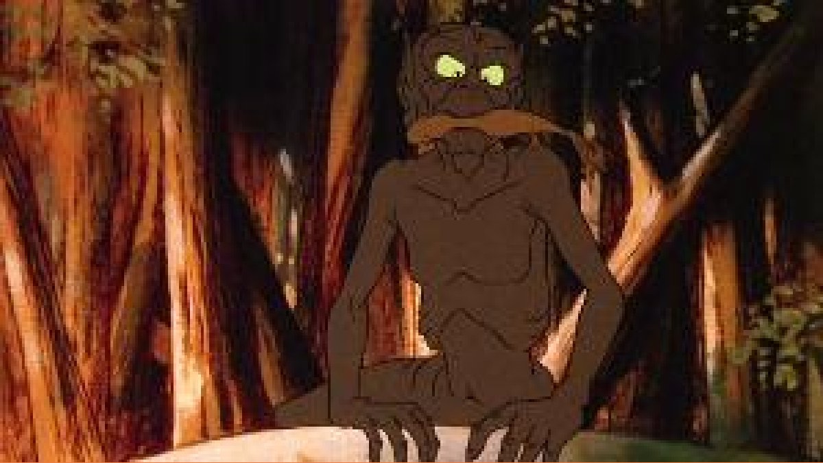 Gollum in 1978's The Lord of the Rings