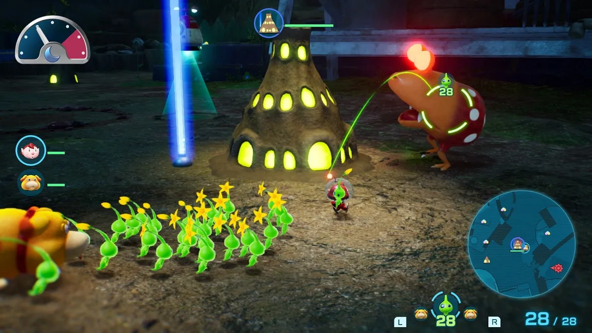 Pikmin 4 night time expedition