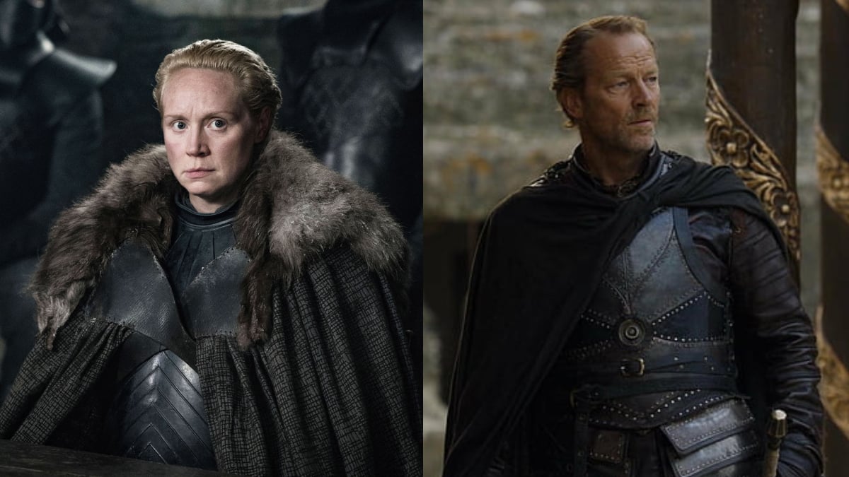 Ser Jorah Mormont and Brienne of Tarth