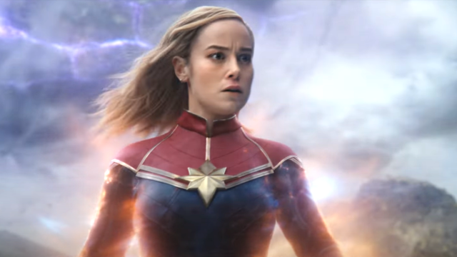Brie Larson as Captain Marvel in 'The Marvels'