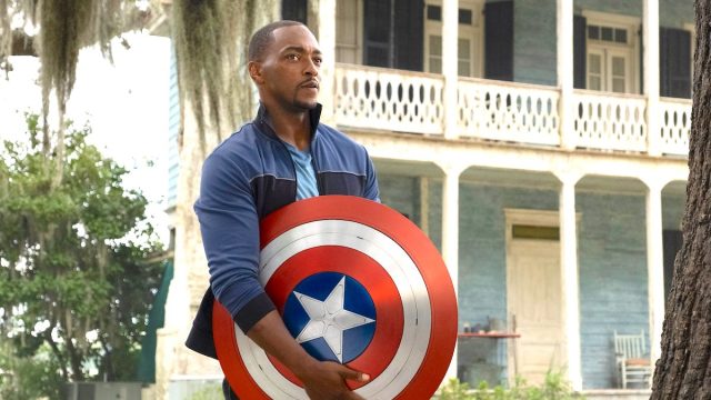 Anthony Mackie in 'The Falcon and the Winter Soldier'