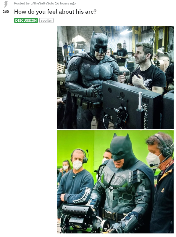 Batman Reddit post