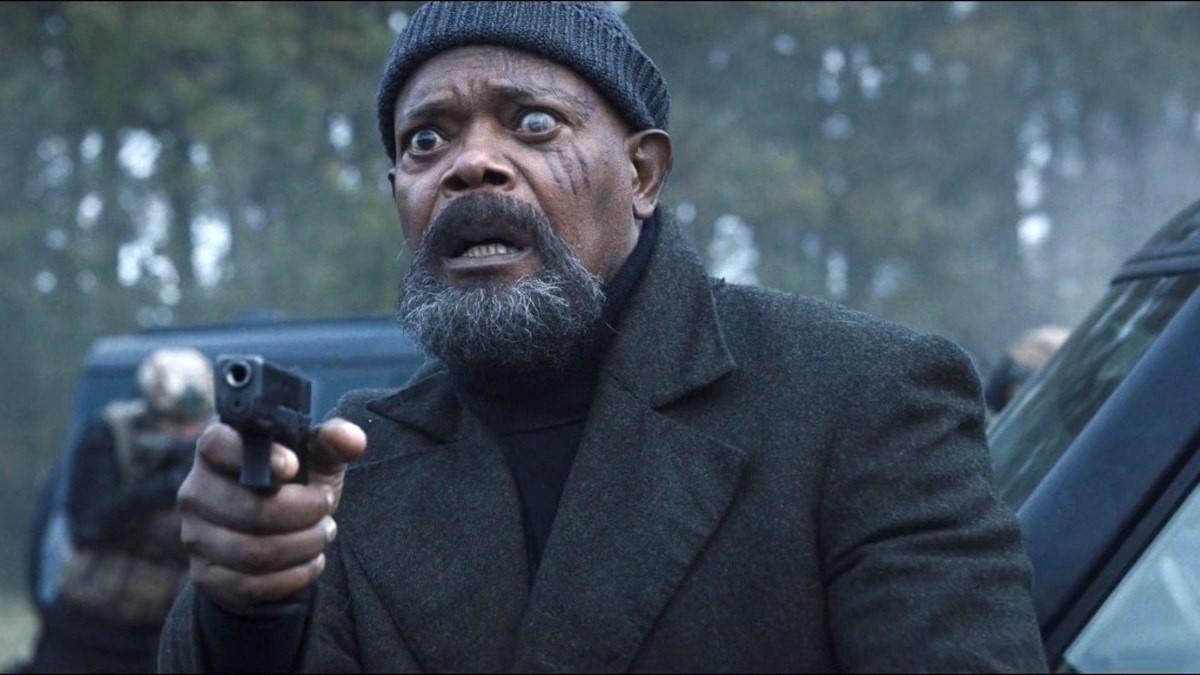Samuel L. Jackson as Nick Fury in 'Secret Invasion' episode 4