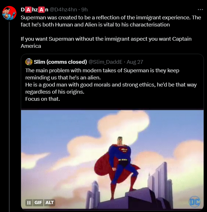 Superman post