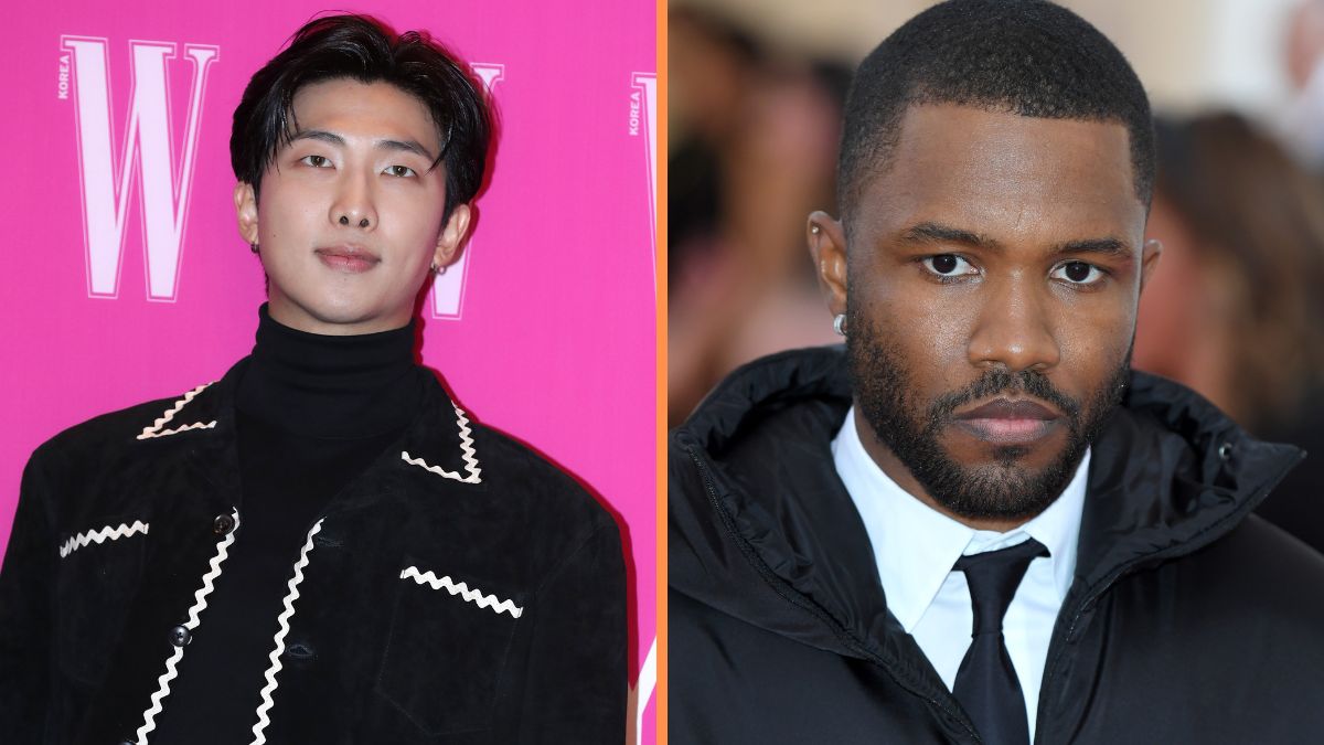 BTS' Kim Namjoon (RM) and Frank Ocean