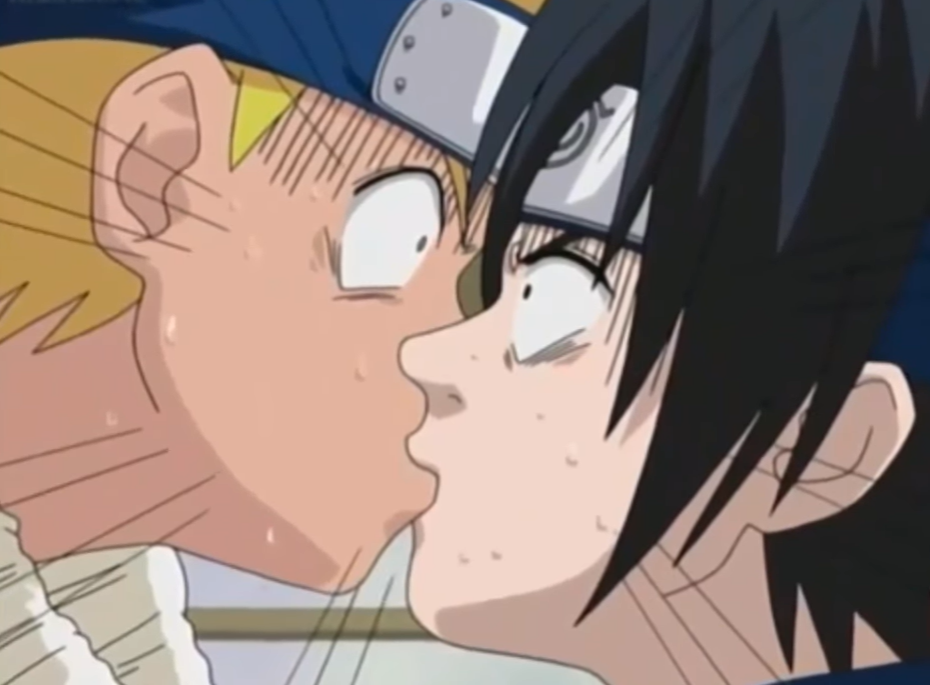 Naruto Sasuke kiss nº 1