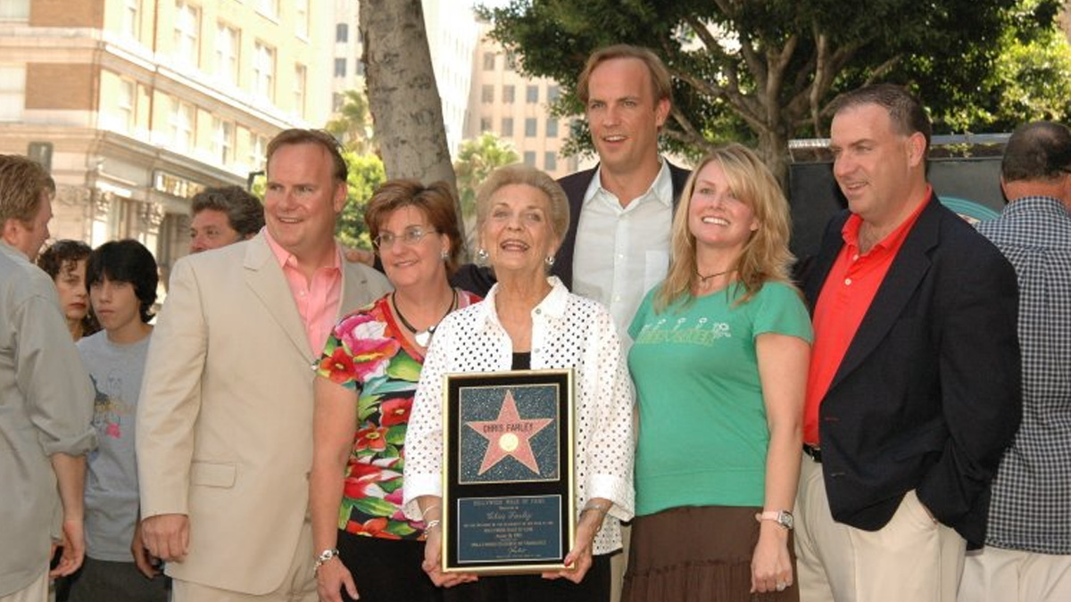 Chris Farley family hollywood walk of fame1