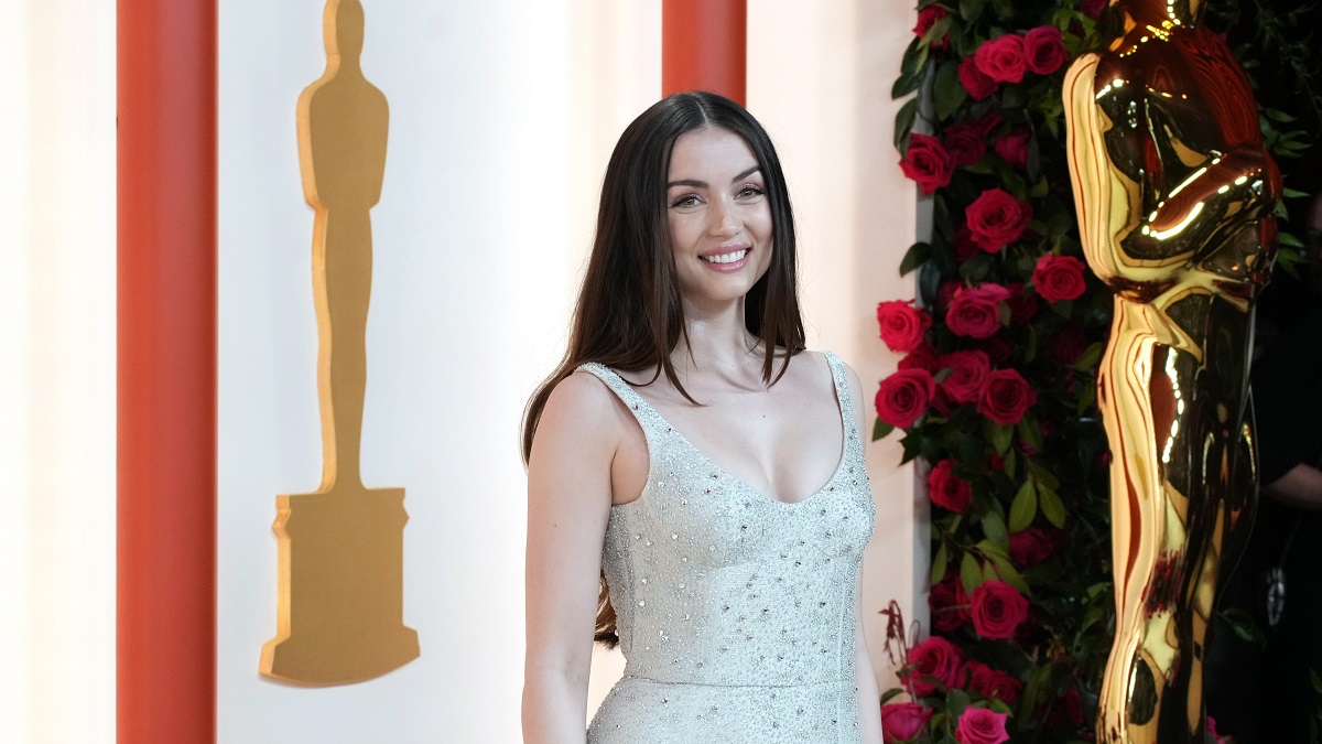 HOLLYWOOD, CALIFORNIA - MARCH 12: Ana de Armas attends the 95th Annual Academy Awards on March 12, 2023 in Hollywood, California.