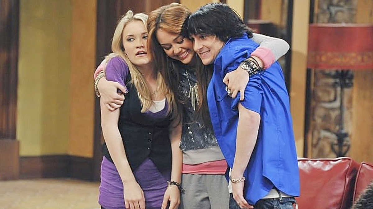 Mitchel Musso, Miley Cyrus in Hannah Montana