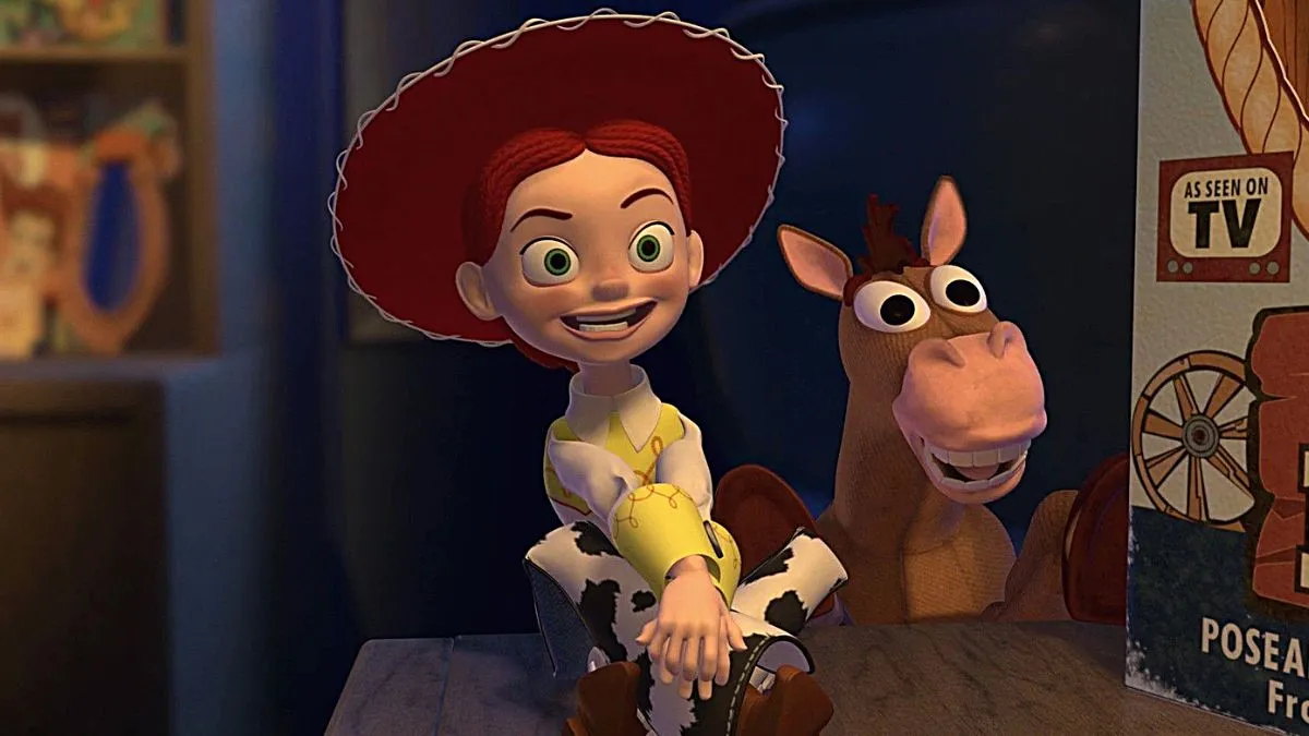 Jessie in 'Toy Story 2'.