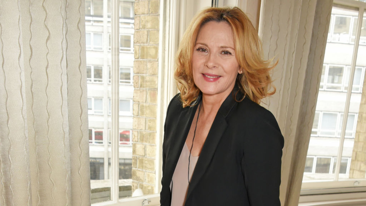 Kim Cattrall hosts the BAFTA Breakthrough Brits lunch at The Langham Hotel on May 31, 2017 in London, England.