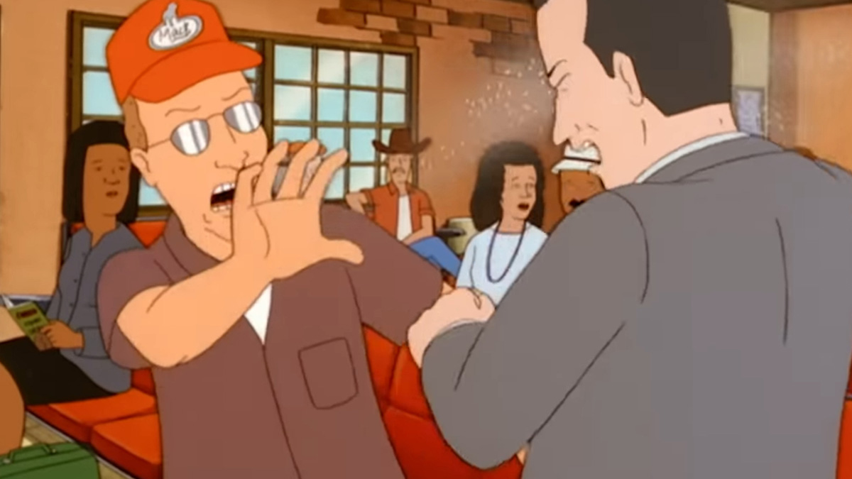 King of the Hill Dale Gribble Season 7 Episode 7 The Texas Skillsaw Massacre.