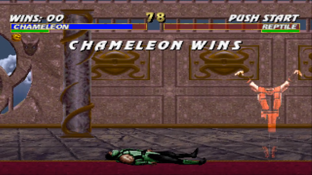 Chameleon's 'MK3' victory screen