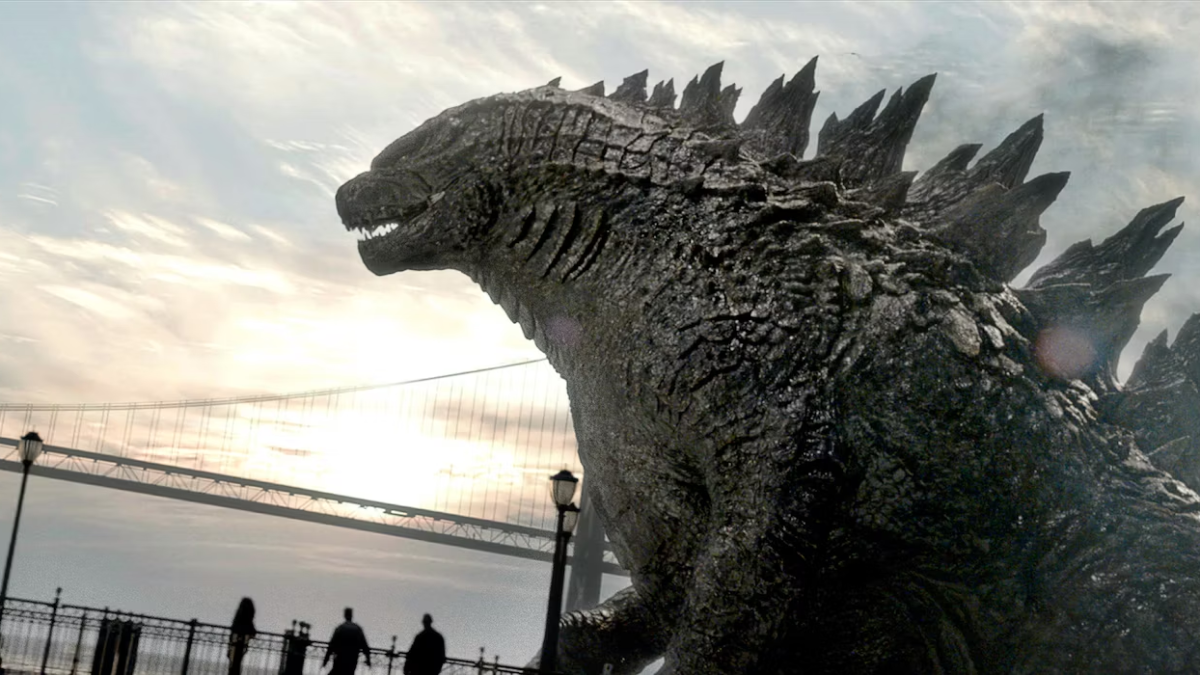 Godzilla in profile