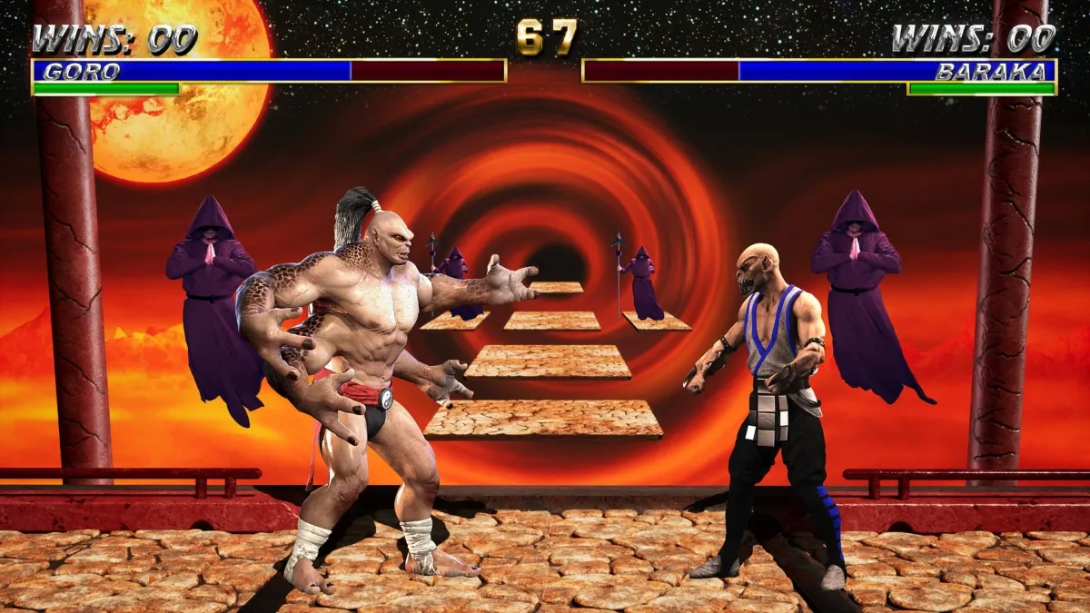 Mortal Kombat Goro Shao Kahn Mileena Liu Kang, Mortal Kombat