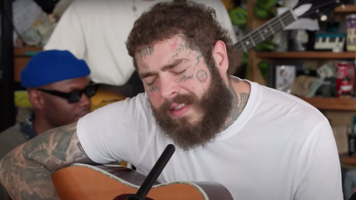 Post Malone Plays All The Hits For NPR’s Tiny Desk Concert