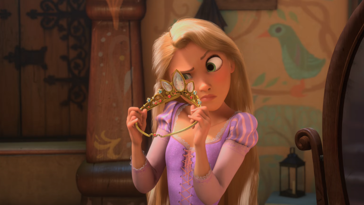 Rapunzel in a live-action movie