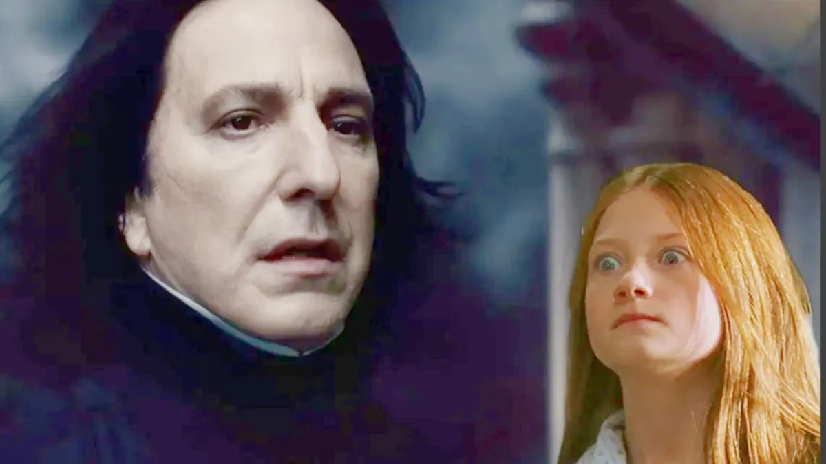Severus Snape and Ginny Weasley in Harry Potter