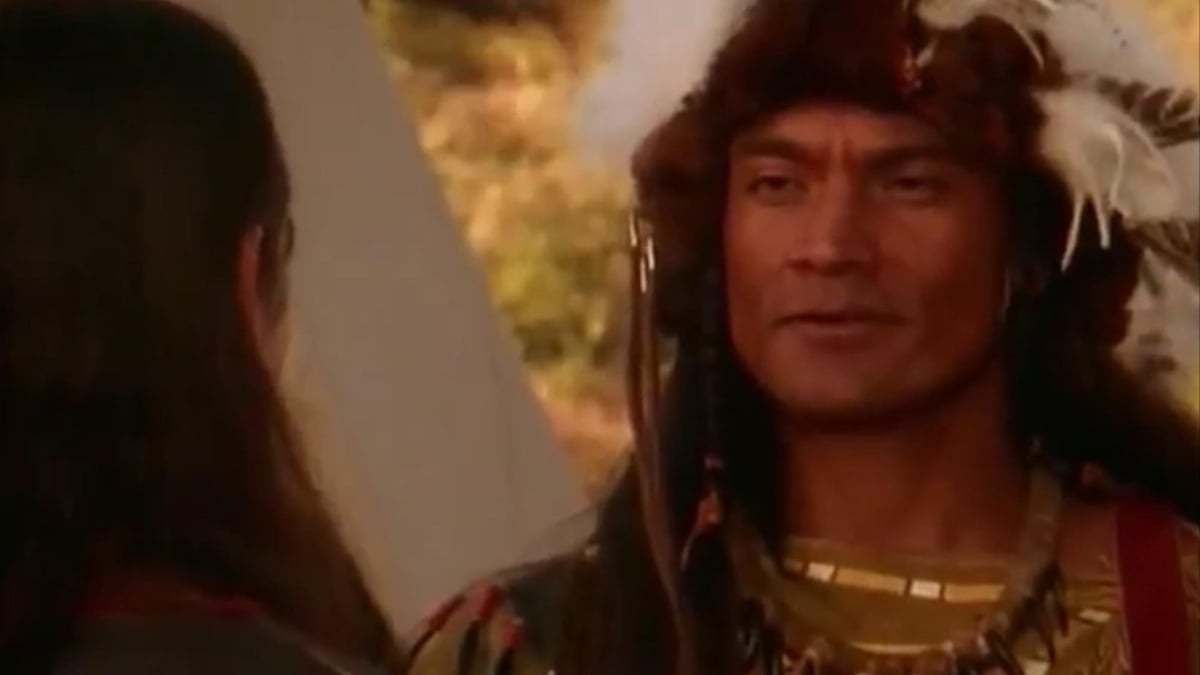 Victor Aaron as Pawnee Elder in q 1996 episode of 'Dr Quinn, Medicine Woman'