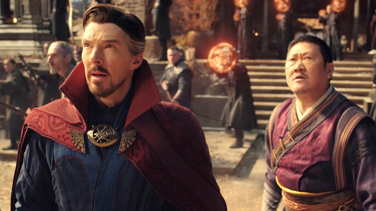 Benedict Cumberbatch and Benedict Wong in 'Doctor Strange in the Multiverse of Madness'