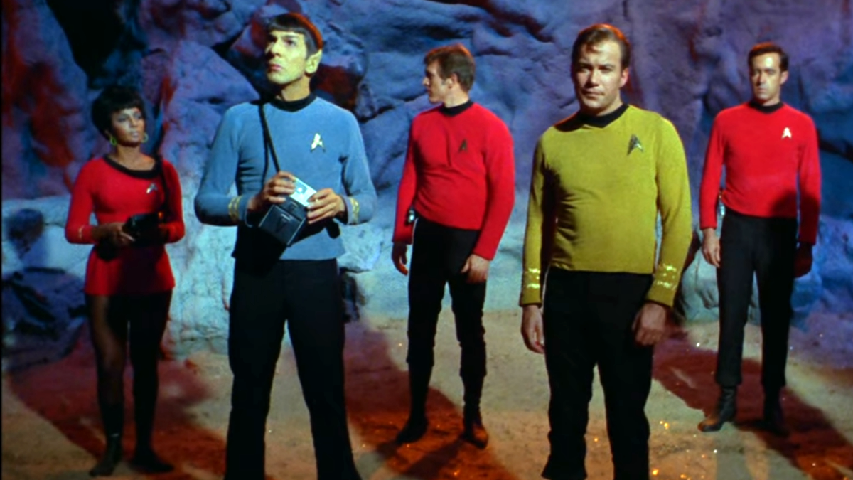 uniform color meaning star trek