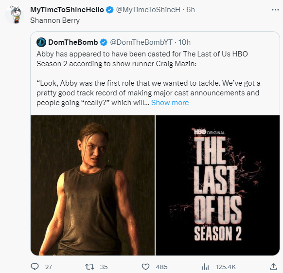 The Last Of Us Showrunners Are Close To Casting Abby