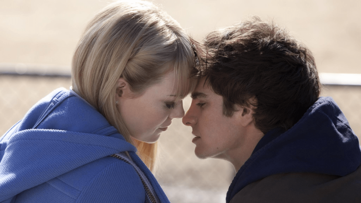 Andrew Garfield and Emma Stone in 'The Amazing Spider-Man'