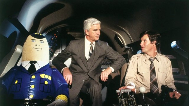 A still from the 1980 film, “Airplane!”