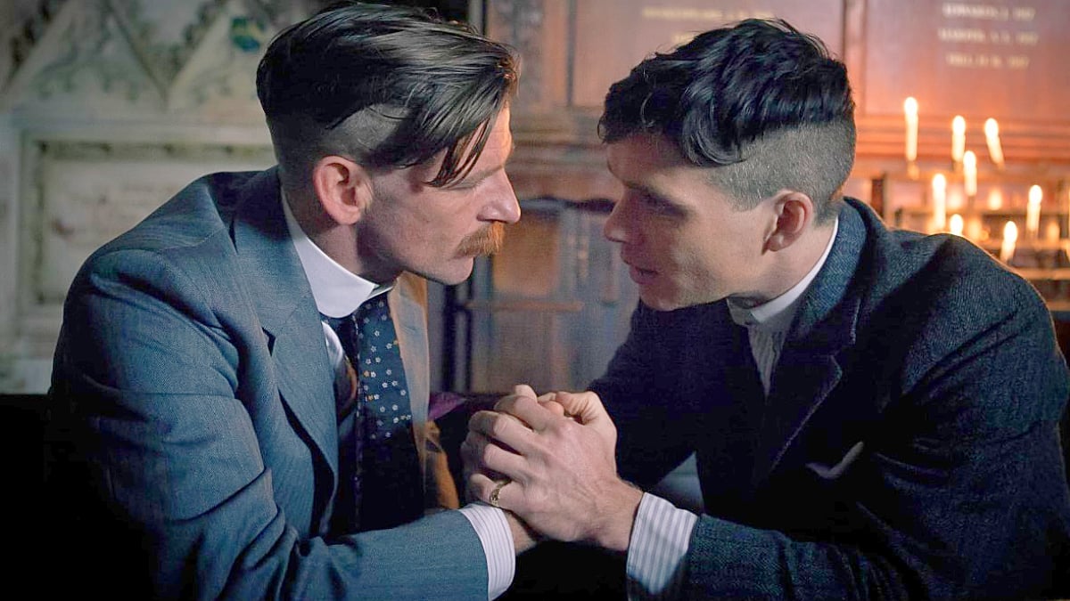 Arthur Shelby and Thomas Shelby in 'Peaky Blinders'