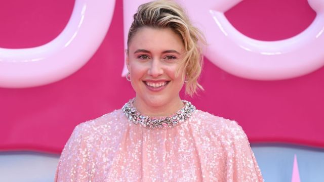 Greta Gerwig attends the "Barbie" European Premiere at Cineworld Leicester Square on July 12, 2023 in London, England.