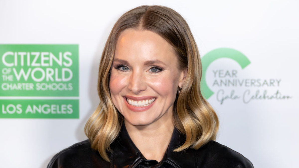 Kristen Bell attends the Citizens Of The World Charter Schools Gala at Paramount Studios on May 4, 2023 in Los Angeles, California. 