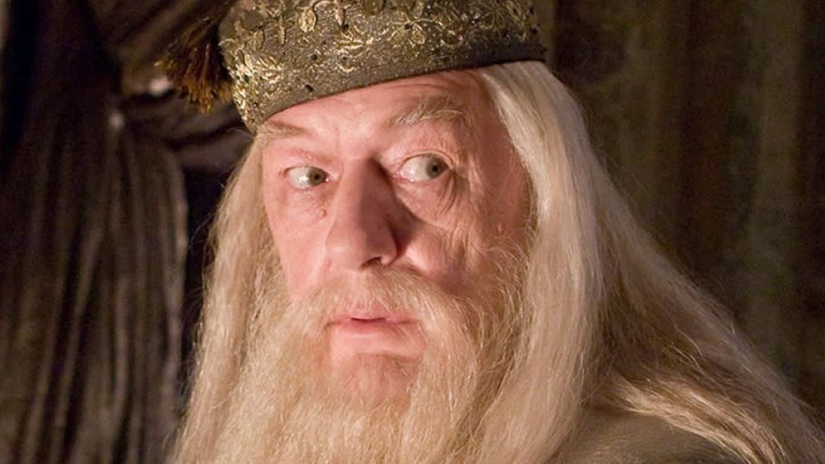 Michael Gambon as Dumbledore