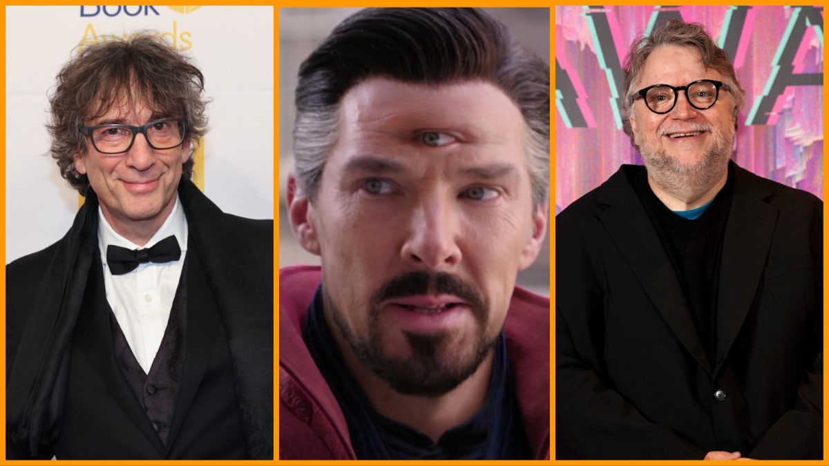 Neil Gaiman attends the 73rd National Book Awards/Benedict Cumberbatch has a third eye in 'Doctor Strange 2'/ Guillermo del Toro attends the 4th Annual Cinema Unbound Awards Benefiting PAM CU