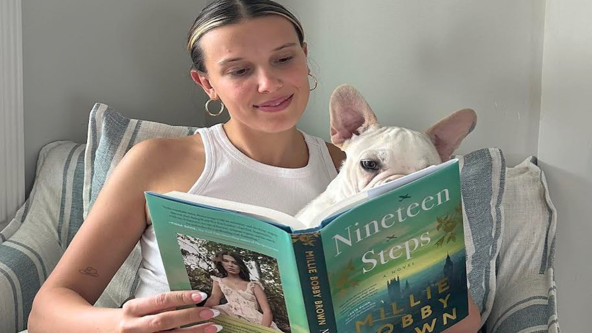 Millie Bobby Brown reading her debut book 'Nineteen Steps'