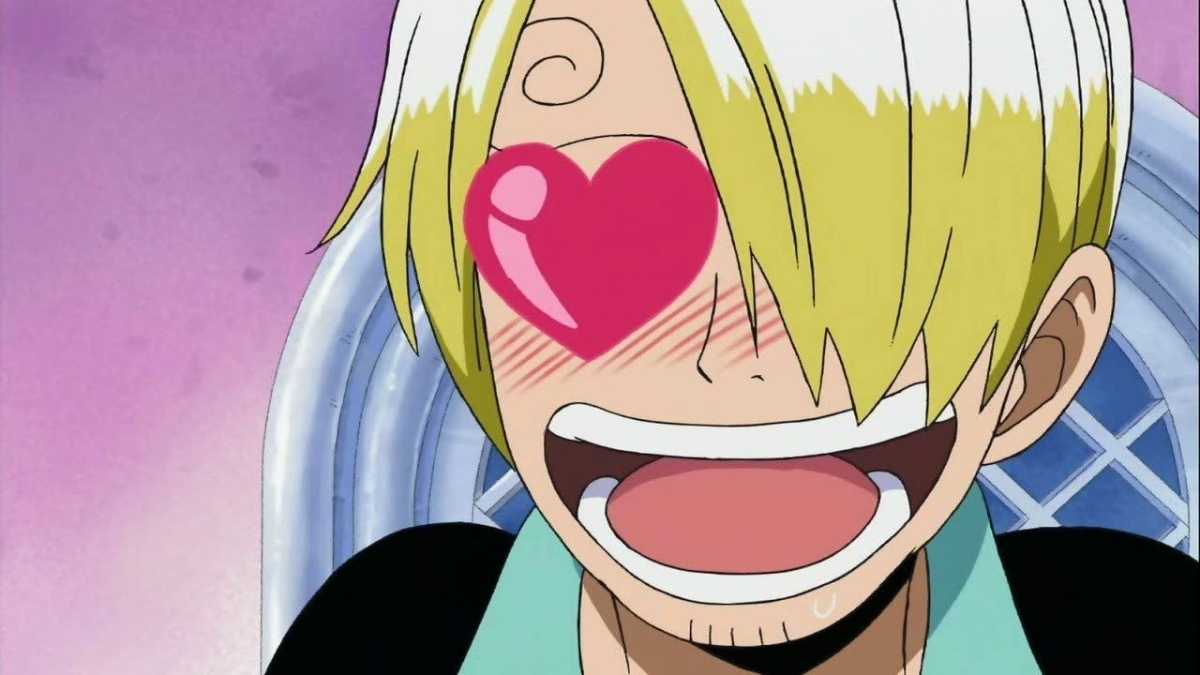 One Piece Sanji Heart Eyes